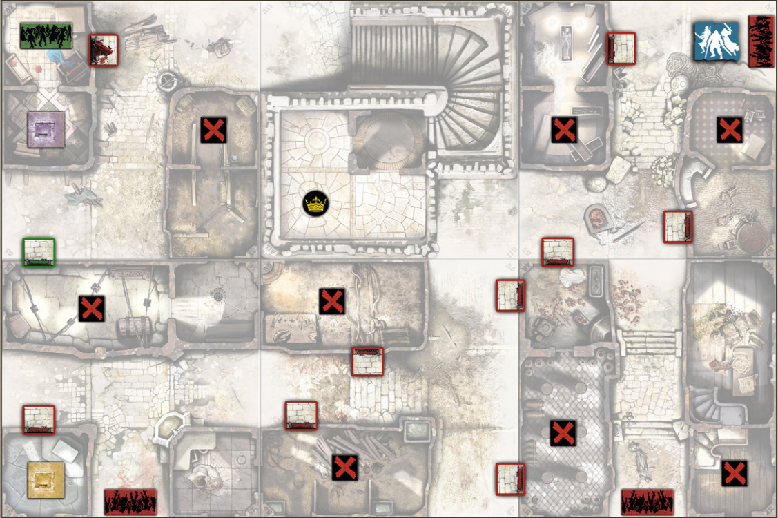 Mapa de B3: A coroa do rei